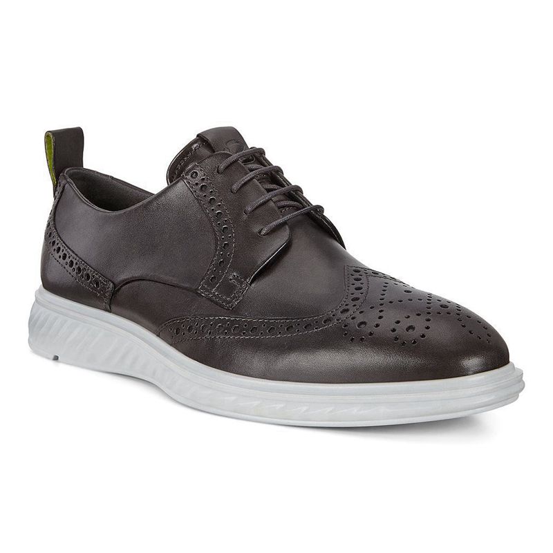 Zapatos Con Cordones Ecco St.1 Hybrid Lite Para Hombre,Negras,254961-MIV